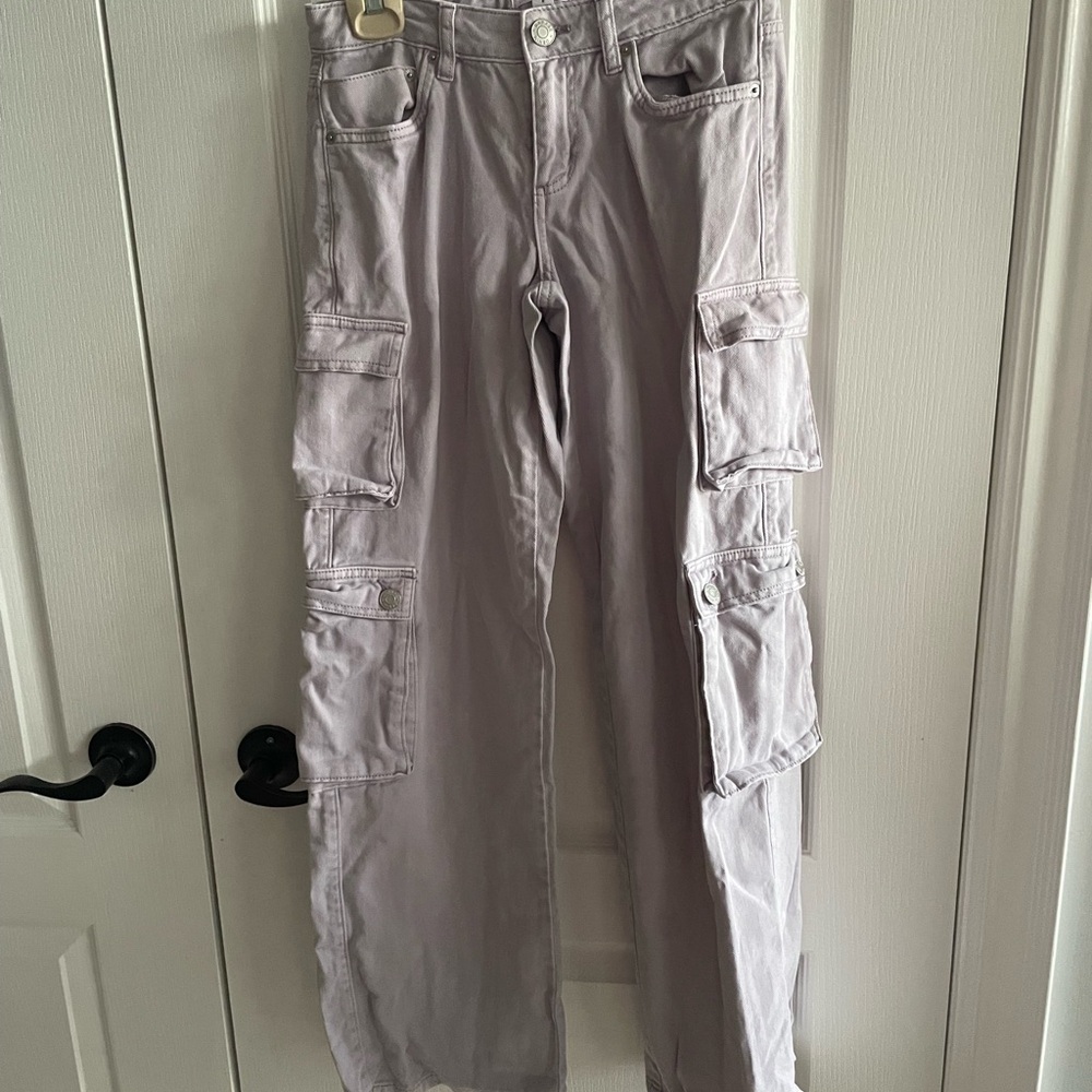 Light purple Cargo Pants